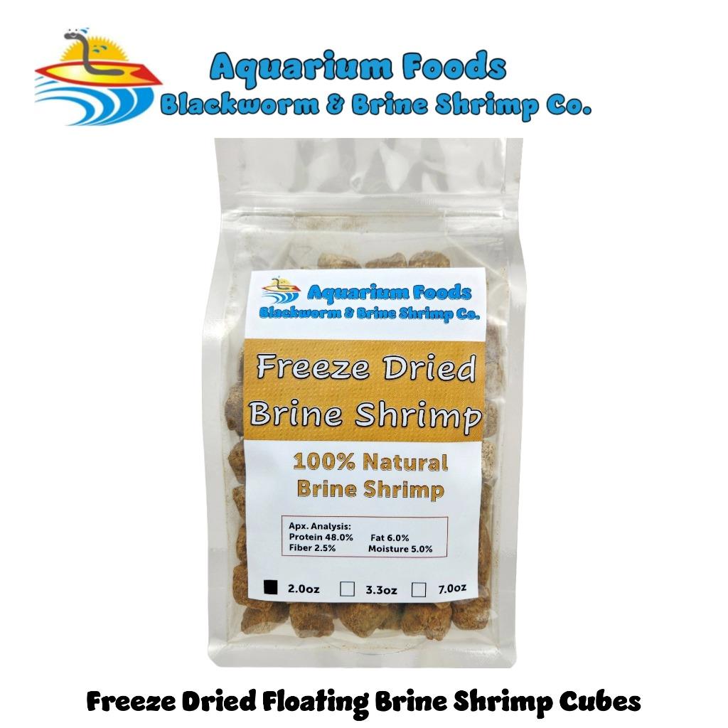 FREEZE DRIED BRINE SHRIMP CUBES - TROPICAL FISH, MARINE FISH, KOI & TURTLES - Picture 9 of 11