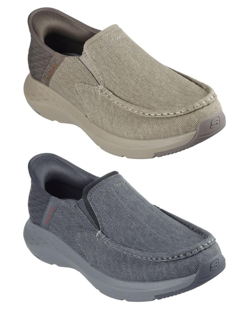 Skechers Men\'s Hands Free Slip-On  Loafers in Gray Skechers Men main image 2