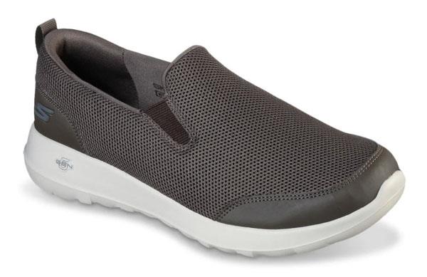 SKECHERS Men's Breathable Walking GOwalk Max Slip On, Medium & Extra Wide EEEE - Picture 21 of 22
