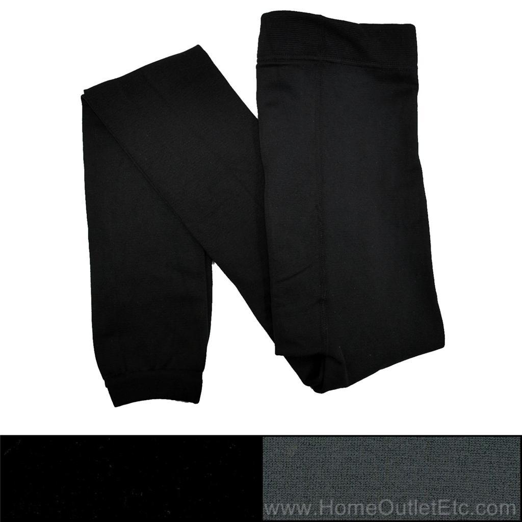 Mens Fleece-Lined Thermal Pants Winter Footless Tights Stretch Leggings ...