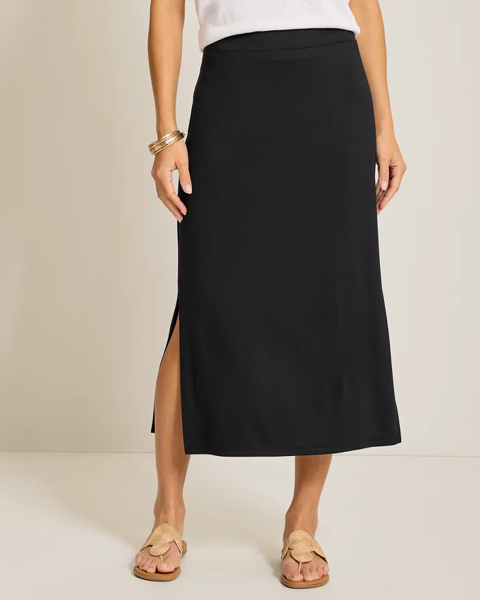 NWT tommy bahama Darcy Drapey Midi Skirt