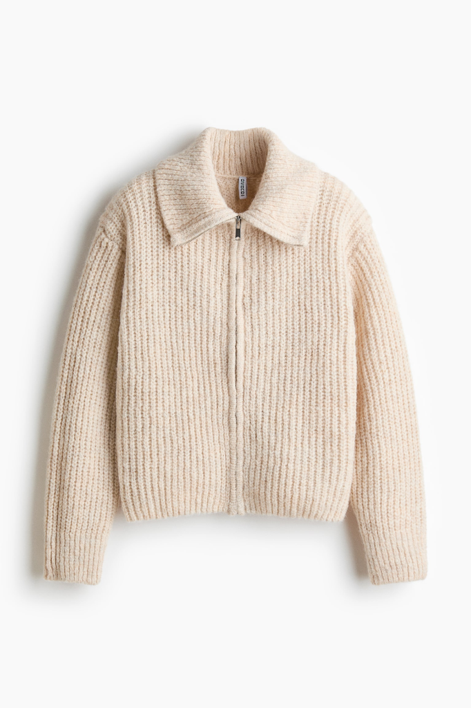 NWT H&M Cardigan with Zipper