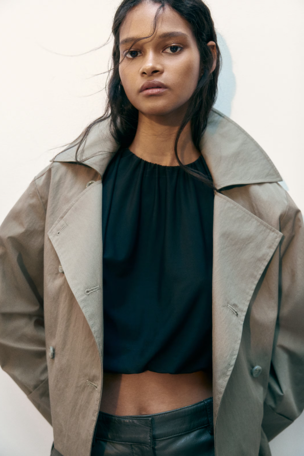 NWT H&M Trench-Look Jacket