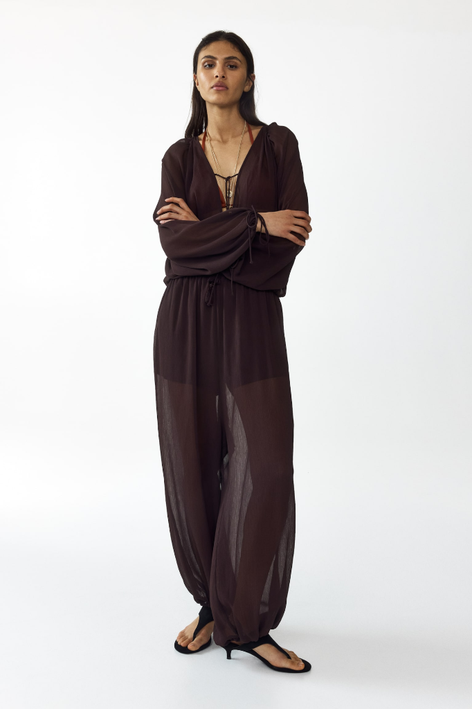 NWT H&M Oversized Balloon-Leg Jumpsuit
