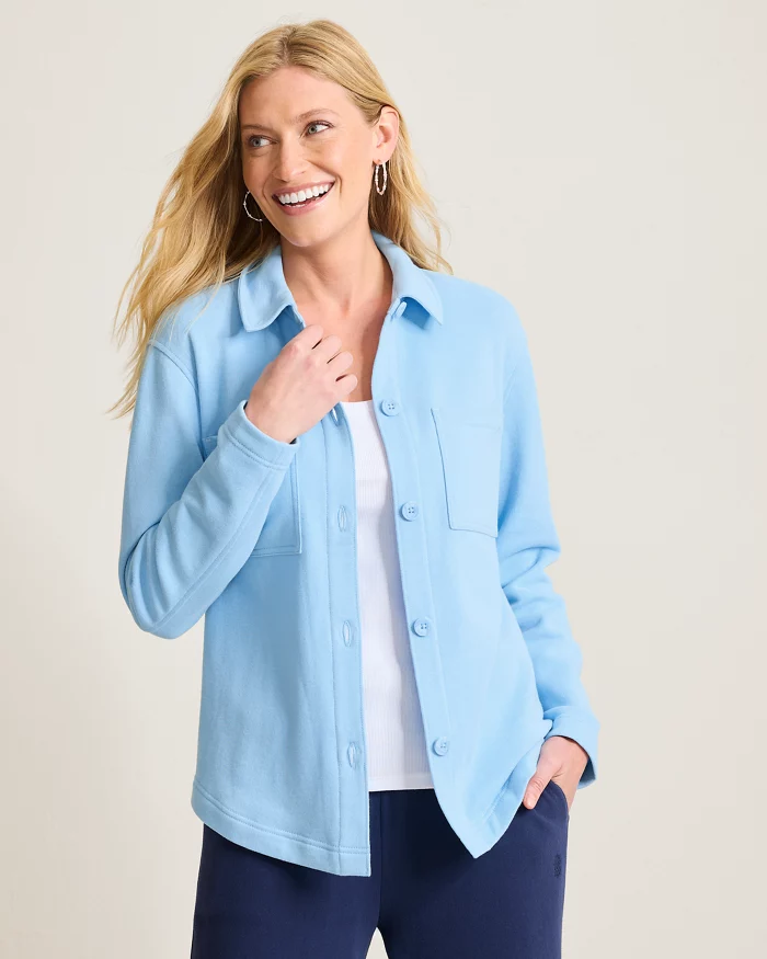 NWT tommybahama Marina Del Mar Shirt Jacket