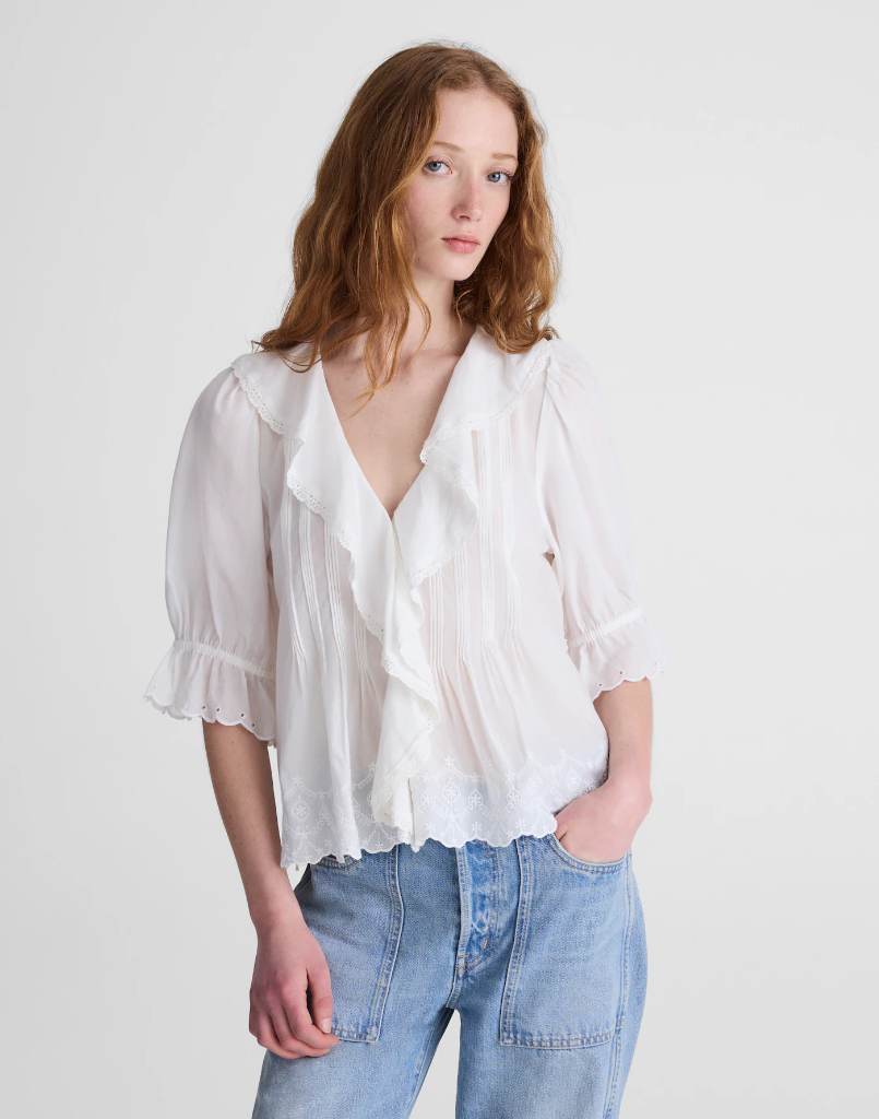 NWT madewell BEST SELLER The Blaire Top