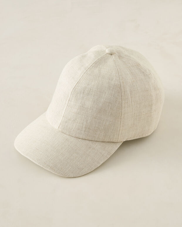 NWT Talbots Linen Baseball Cap