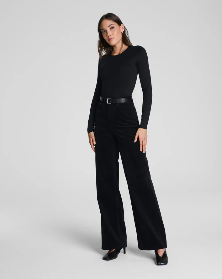 NWT SPANXshape™ Authentic 360 Corduroy Wide Leg Jeans