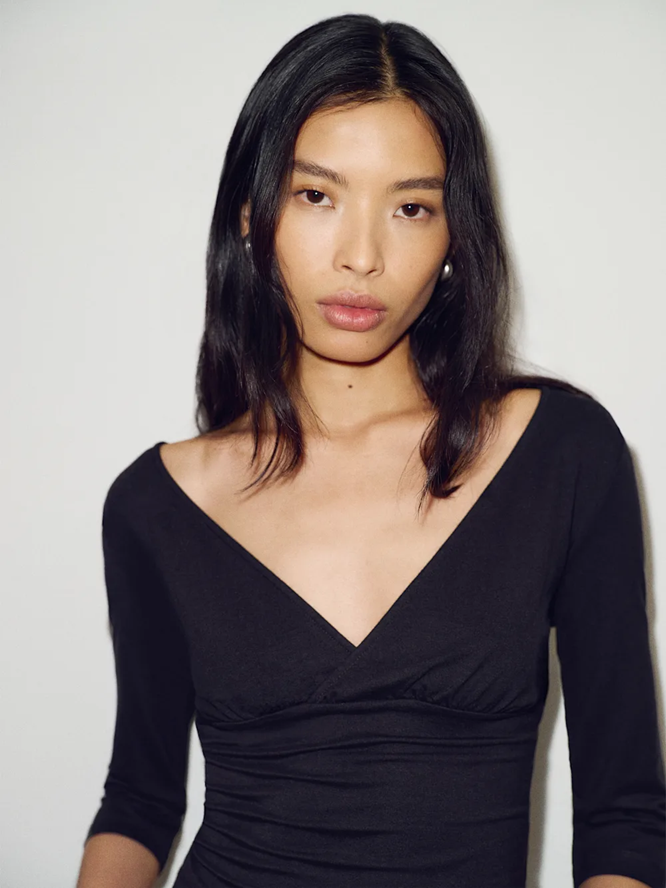 NWT thereformation Aylani Knit Top