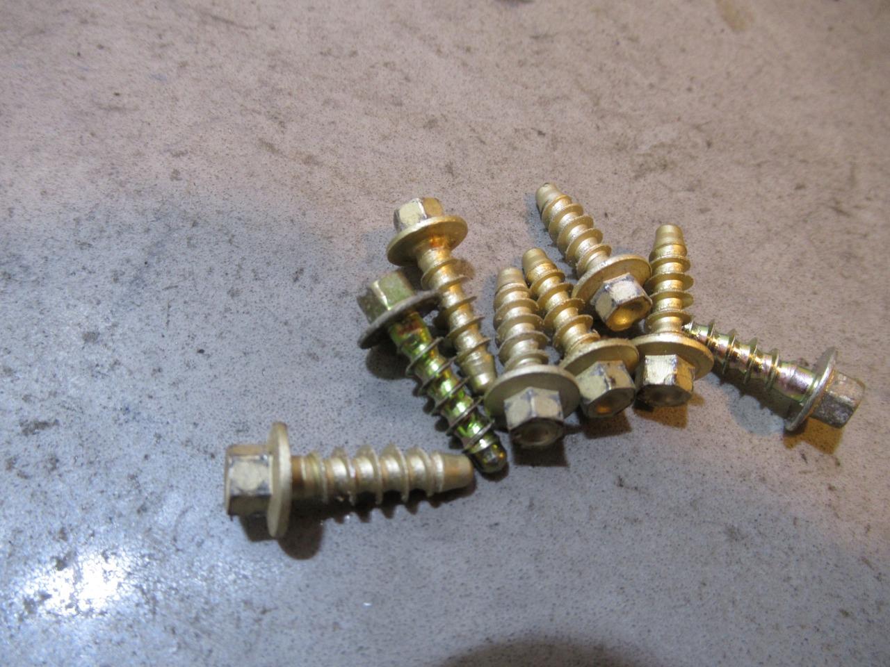 KTM 525 EXC Screws Plastic Side Covers 2007