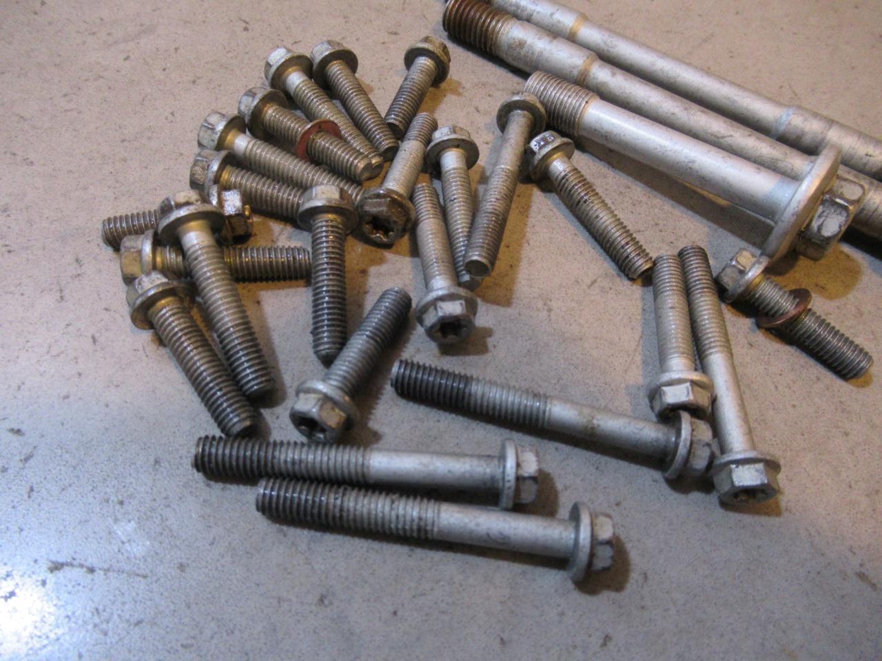 KTM 350 SX-F Engine Screws Bolts 2018