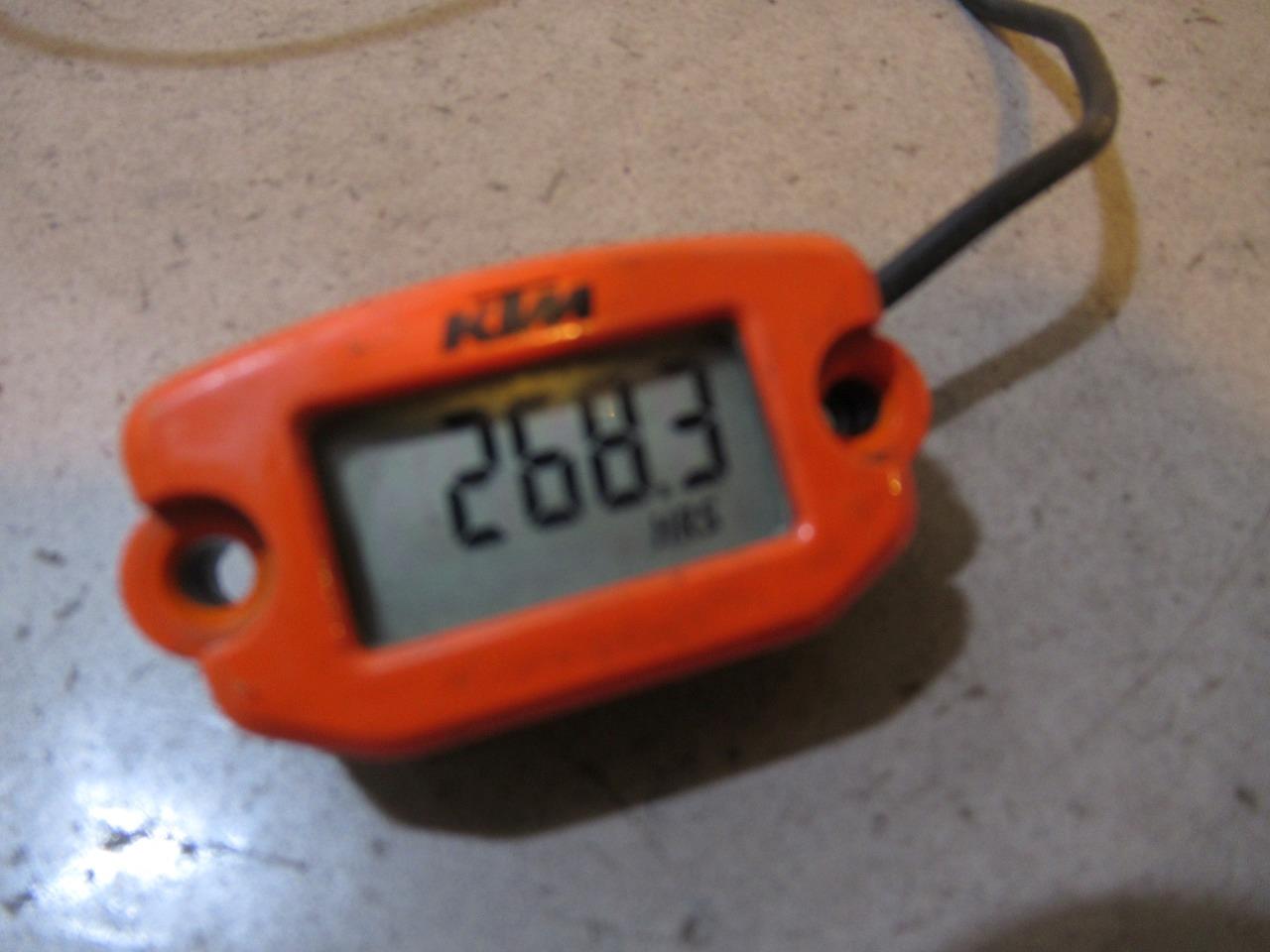 KTM 350 SX-F Hour Meter 2018