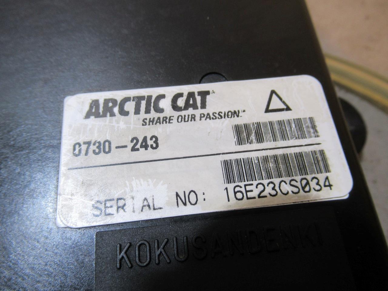 Arctic Cat M8000 ECU Computer 0730-243 2017