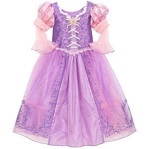 Disney Tangled Rapunzel Costume MEDIUM 7/8 GIRLS NEW