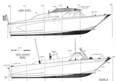 EZ Build HICKMAN TYPE SEA SLED HOME BUILT HULL DESIGN BOAT PLAN 31 | eBay