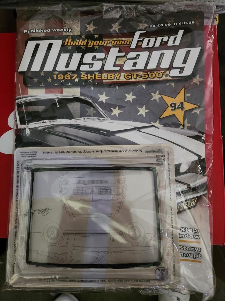 DEAGOSTINI Ford Mustang Shelby GT 500 1:8 - Foto 41 di 43