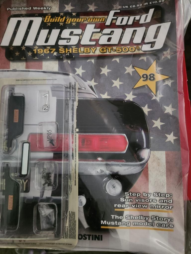 DEAGOSTINI Ford Mustang Shelby GT 500 1:8 - Foto 43 di 43