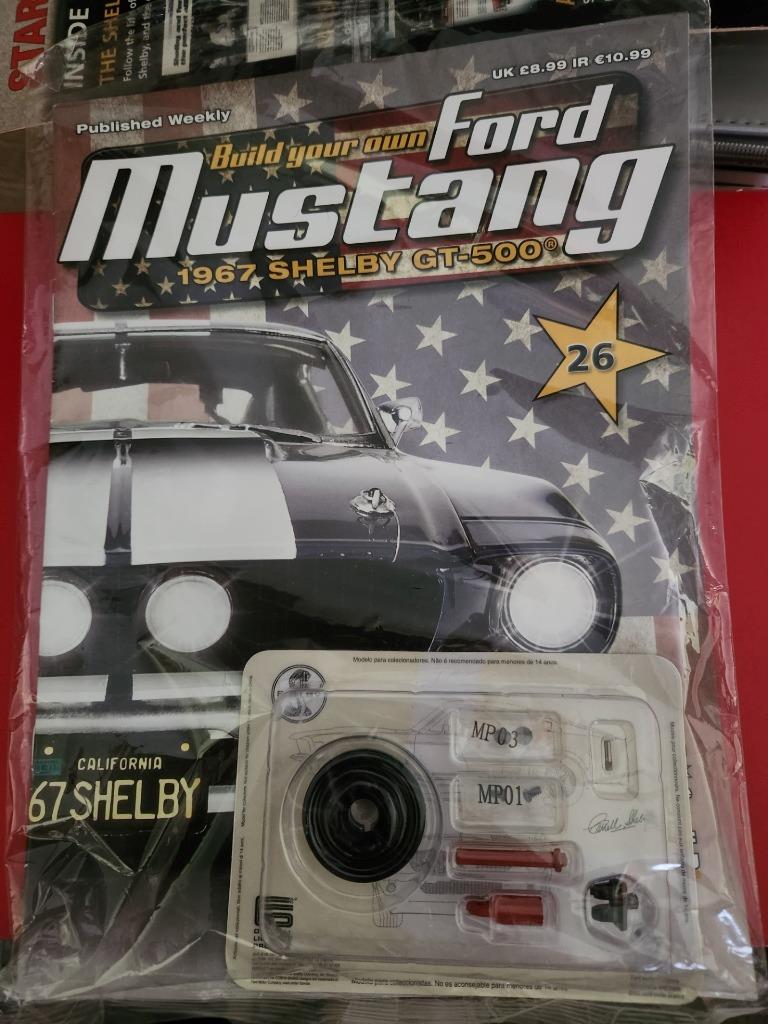 DEAGOSTINI Ford Mustang Shelby GT 500 1:8 - Foto 17 di 43