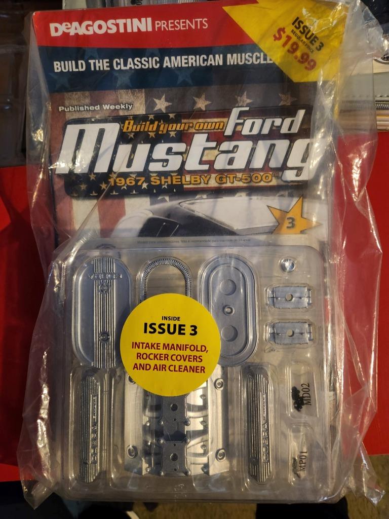 DEAGOSTINI Ford Mustang Shelby GT 500 1:8 - Foto 2 di 43