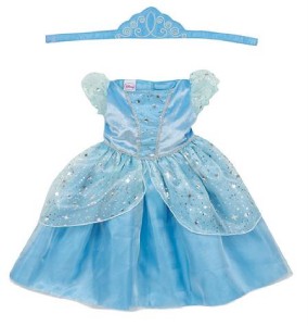 NWT Disney Girls Baby CINDERELLA costume dress up Size 6 9 12 18 Mo ...