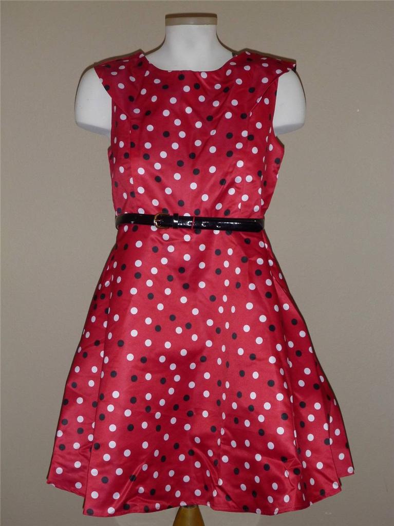 Girls DISORDERLY KIDS Red Black Party Dress PLUS Size 14.5-16.5 18 1/2 ...