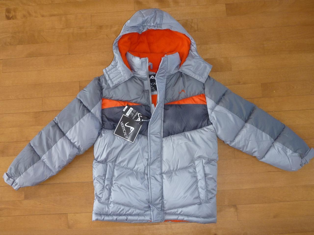 NWT Toddler Boys Vertical '9 Puffer Jacket Winter Coat Hood Size 3T ...