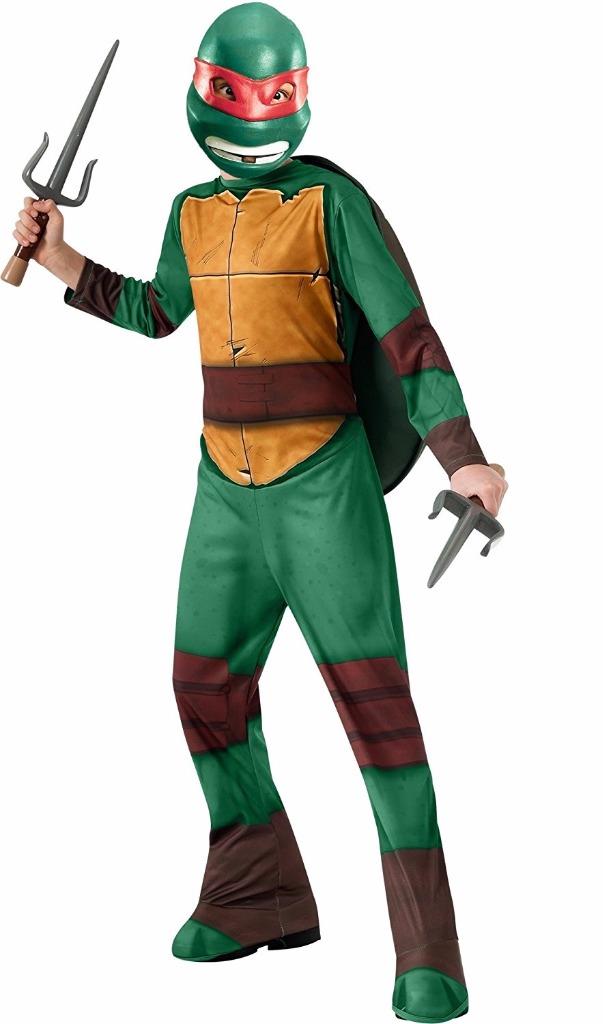 Boys Teenage Mutant NINJA Turtle RAPHAEL MICHANGELO Costume Size Sm 4/6 ...