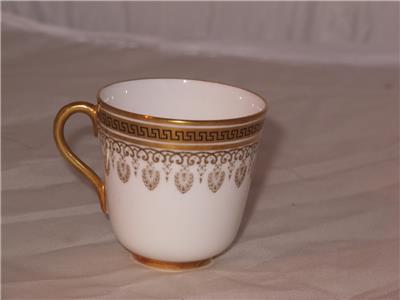 Royal Cauldon H1640 Greek Key Demitasse Coffee Cup (s ...