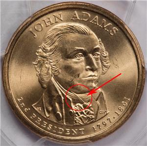 ②【ゴールデンダラー】新品未開封 第二代ジョン•アダムズ大統領 Unbekannt_-_John_Adams_1735-