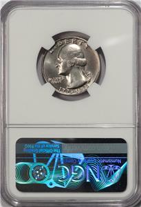 1976 NGC MS65 Struck In Copper Fragments Bicentennial Quarter Mint