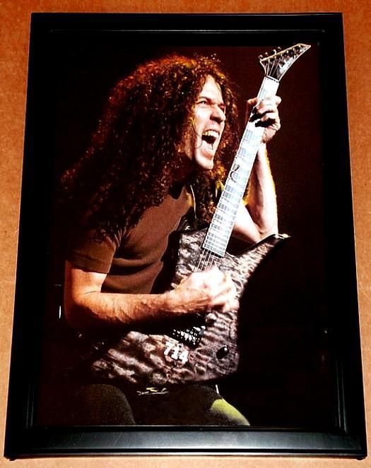 megadeth live marty friedman framed concert portrait