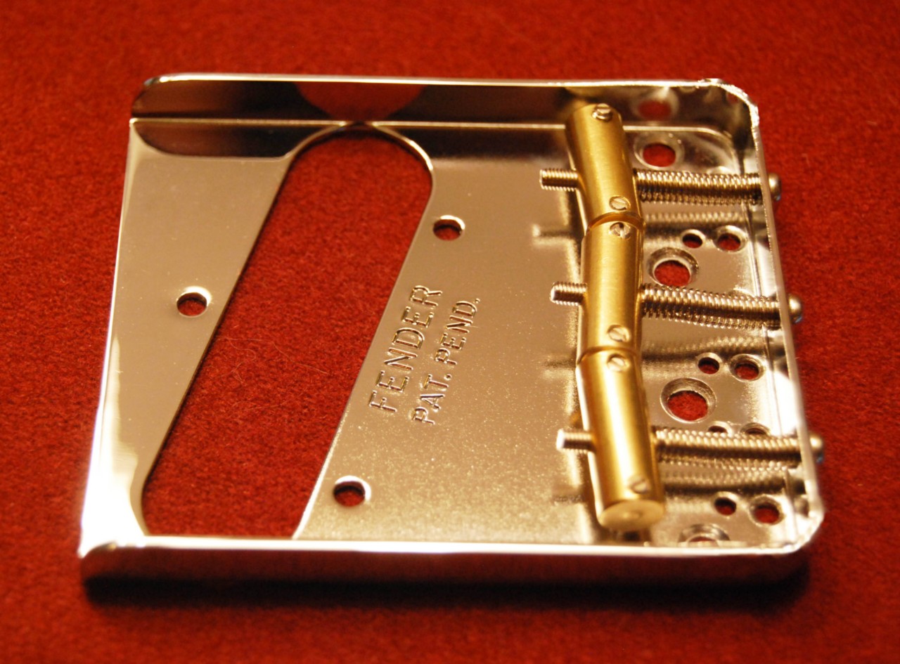 Fender Vintage Style Tele/Telecaster Bridge w/ (3) Compensated