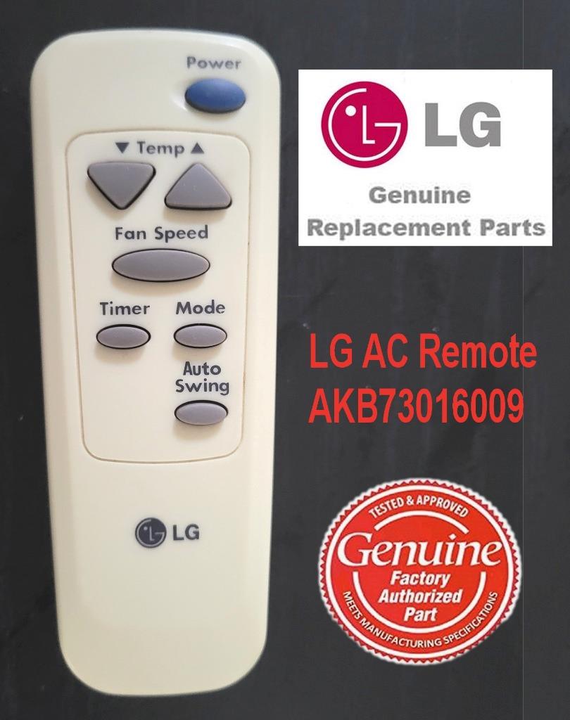 Replacement Remote Control For LG Air Conditioners - COV32766401 / DG11J1-61 - Fits LP1417WSRSM, LP0817WSR, LP1417SHR
