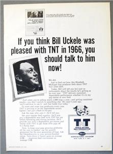 Original 1970 Pfizer Ad Photo Endorsed By Bill Uckele Of Blissfield Michigan Ebay