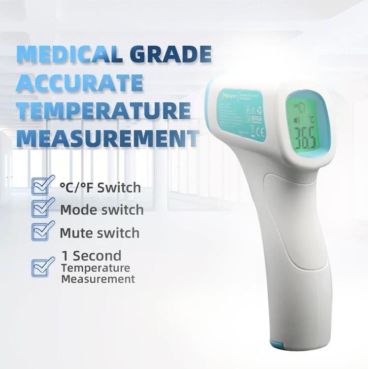 Non Contact Digital Infrared Forehead Thermometer FDA approved US Stock 