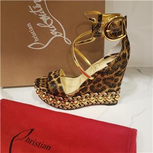 chocazeppa studded wedge