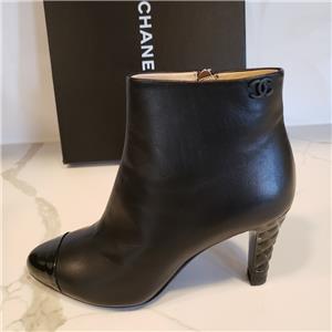 chanel biker boots 2018