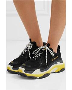 black yellow triple s