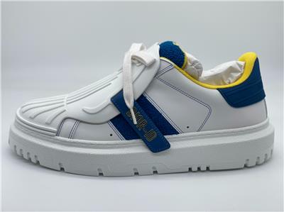 DIOR Women ID Leather Terry Cotton Sneakers Trainers Shoes White