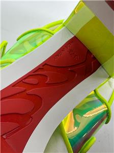 Christian Louboutin LOUBI DUNISS LUG 100 PVC Platform Heels