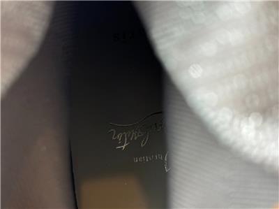 A18002 美品 クリスチャンルブタン Sharky Sock RED 40 Christian Louboutin SHARKY SOCK Women Knit Flat Sneakers Shoes