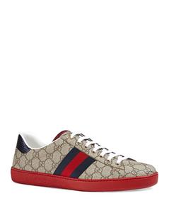 VIP価格!【GUCCI】ACE スニーカー（GGスプリーム ファブリック） グッチ GUCCI 499410 96G50 スニーカー エース レディース