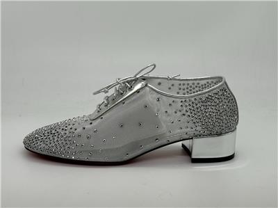 Christian Louboutin DEGRAGINZBAR Derby Strass Crystal Lace Christian Louboutin DEGRAGINZBAR Derby Strass Crystal Lace
