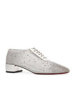 アクセサリー CHRISTIAN LOUBOUTIN Loubi54 - Clutch - Laminated calf leather - Silver