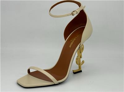 Saint Laurent Opyum Opium 110 YSL Heels Ankle Strap Leather