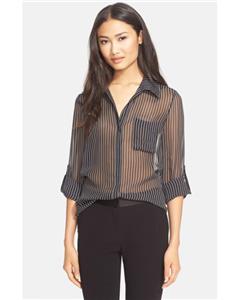 sheer silk top