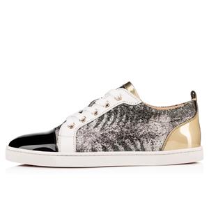 christian louboutin gondoliere patent glitter sneakers christian louboutin gondoliere patent glitter sneakers
