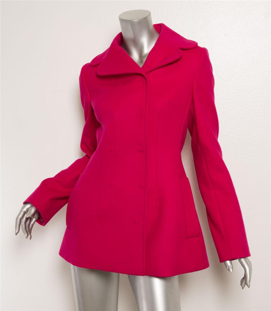 dolce gabbana pink coat