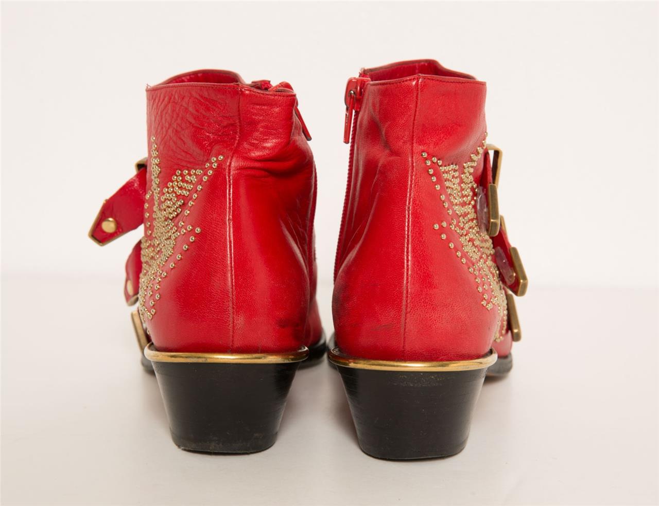 Chloe susanna boots red new arrivals