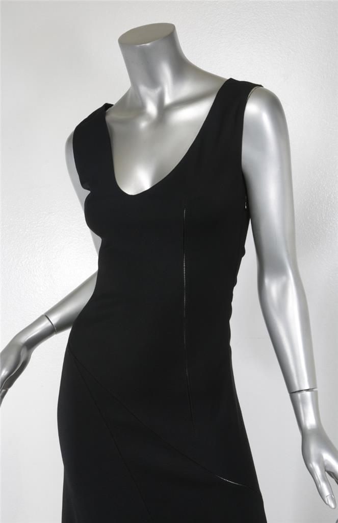 alaia black dress